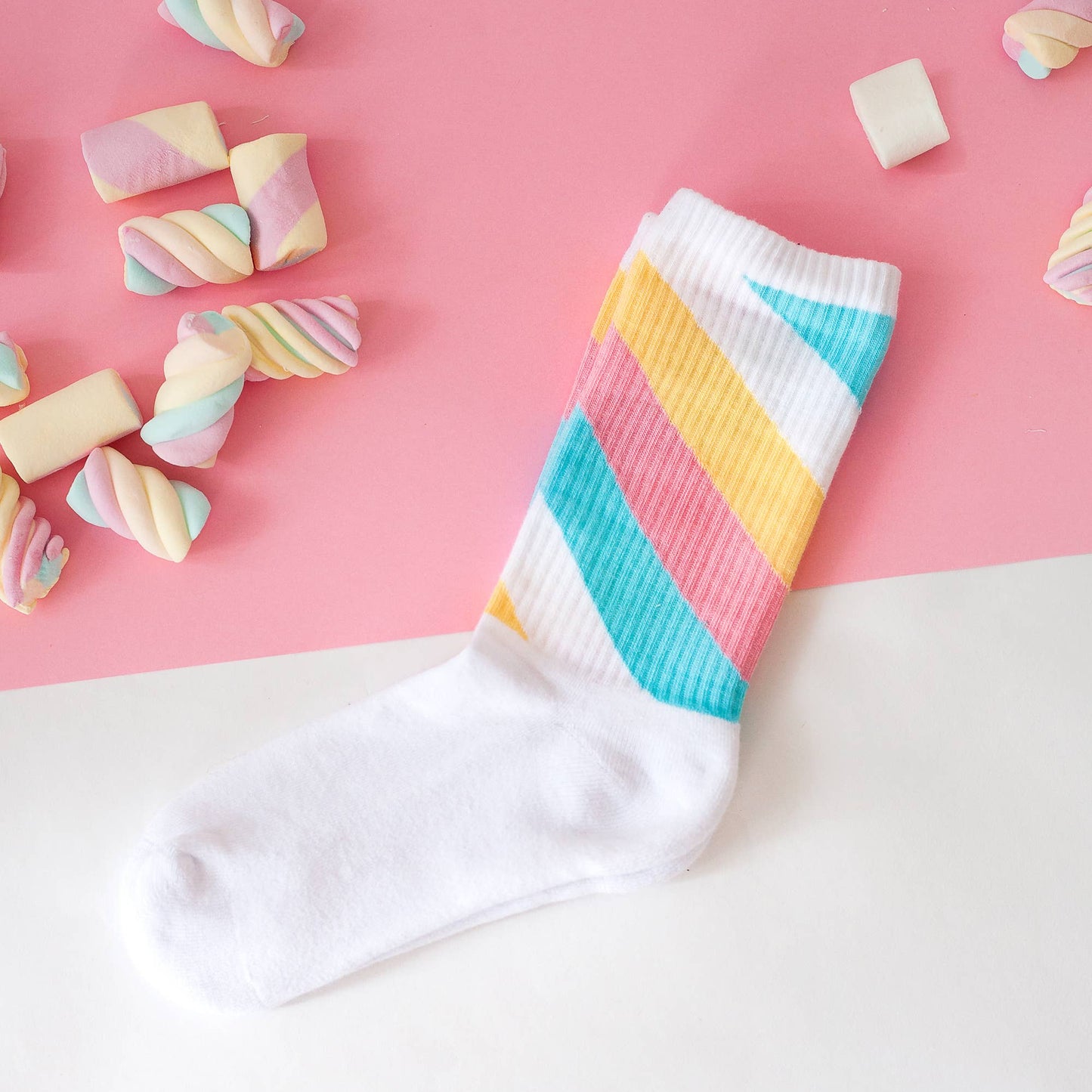 Marshmallow Socks