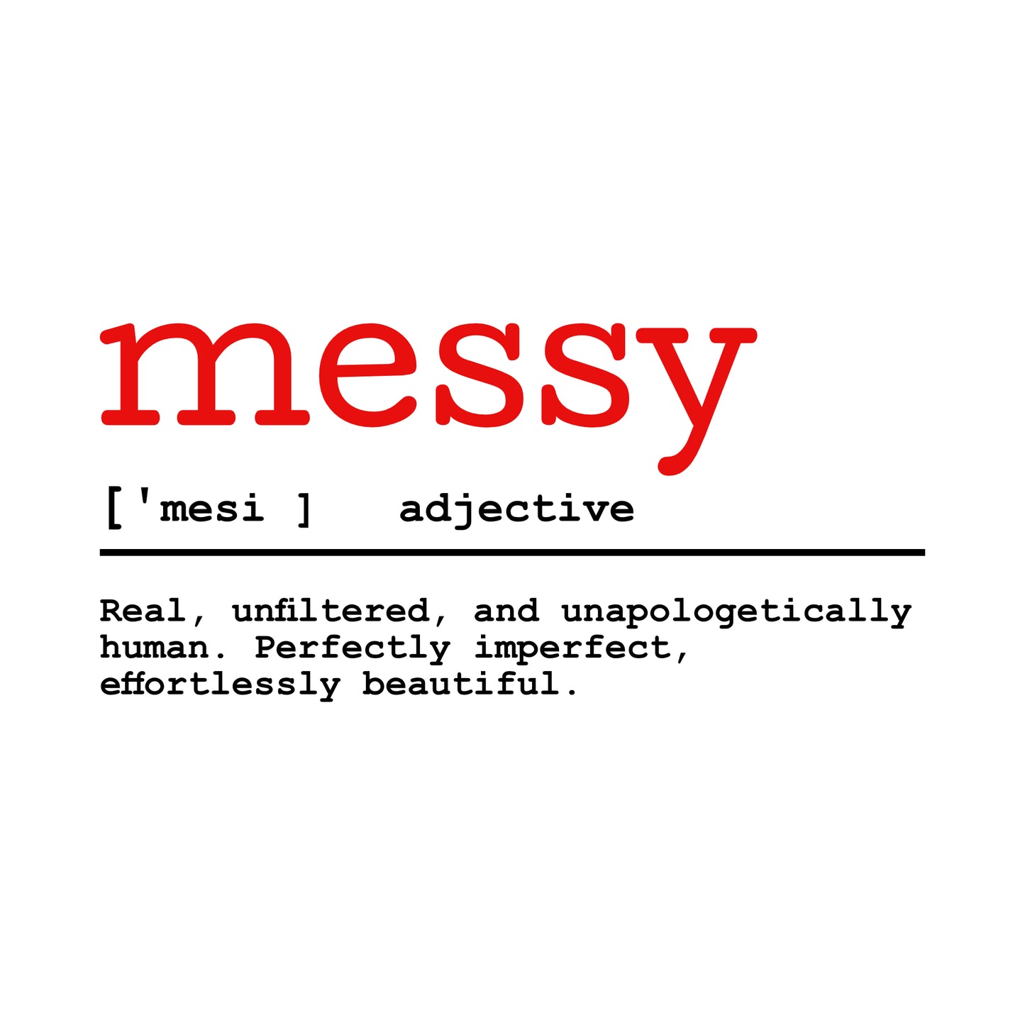Messy Tee