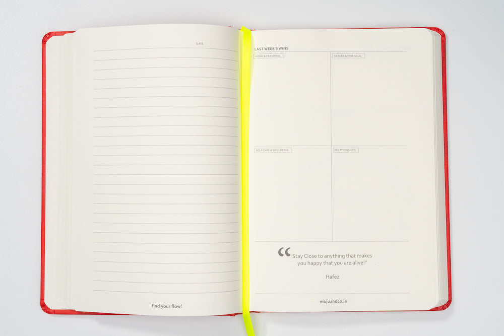 mojo&co. Undated Brain Dump Journal