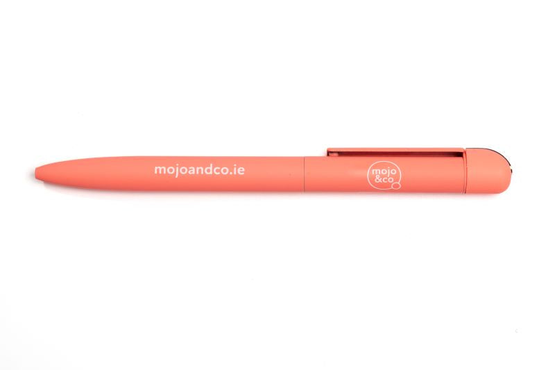 mojo&co. Soft Touch Refillable Pen