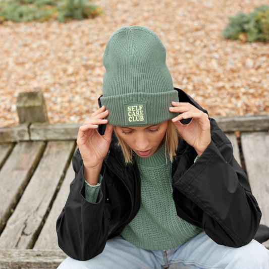 Happy Head, Happy Heart "SELF CARE CLUB" Beanie